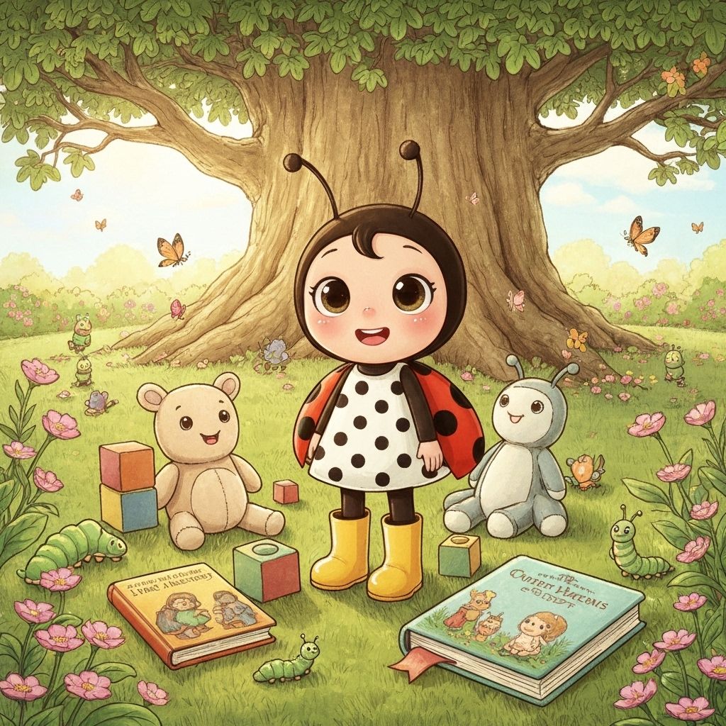 Toni the ladybug with premium toys