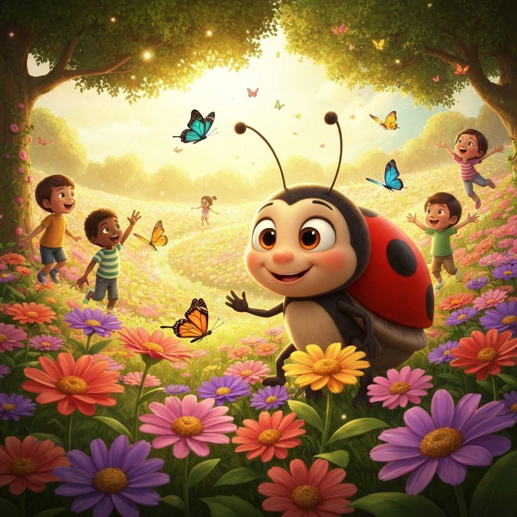 Toni's magical garden story